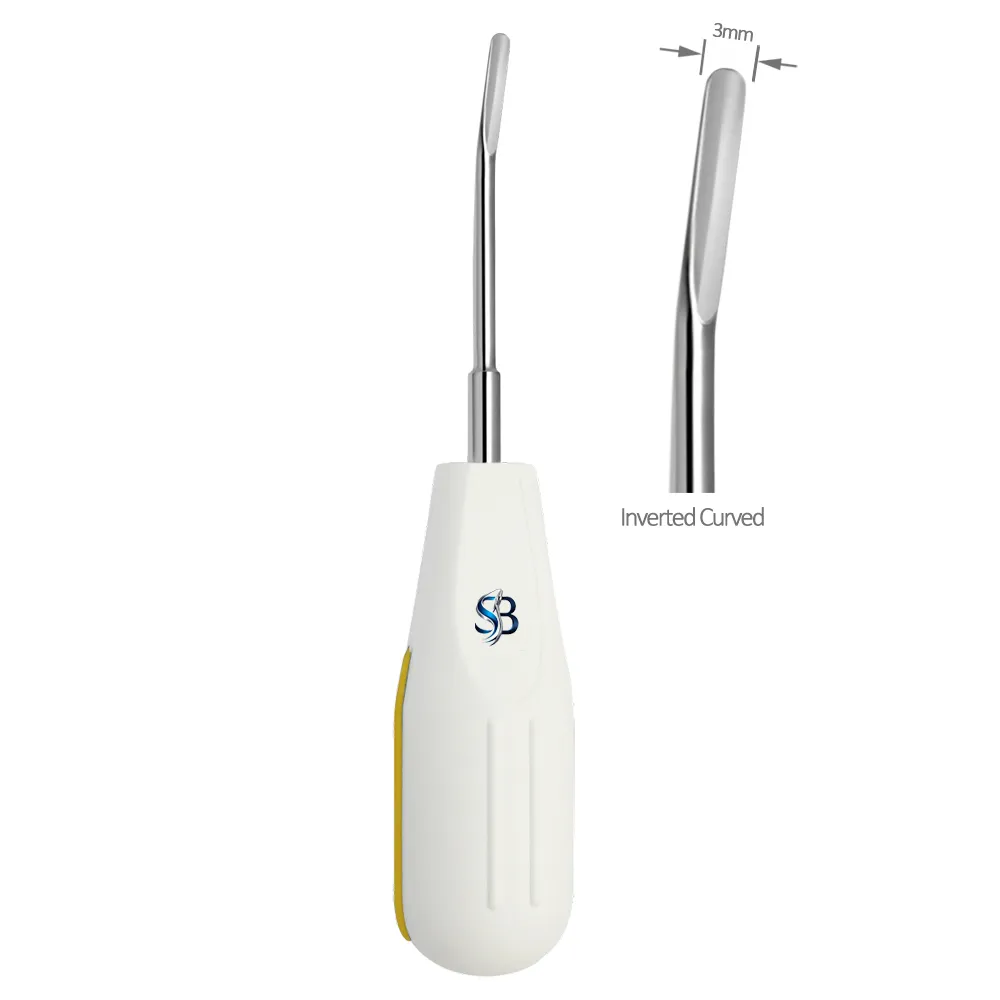 Luxator Elevator Inverted Curve 3mm, Silicone Handle
